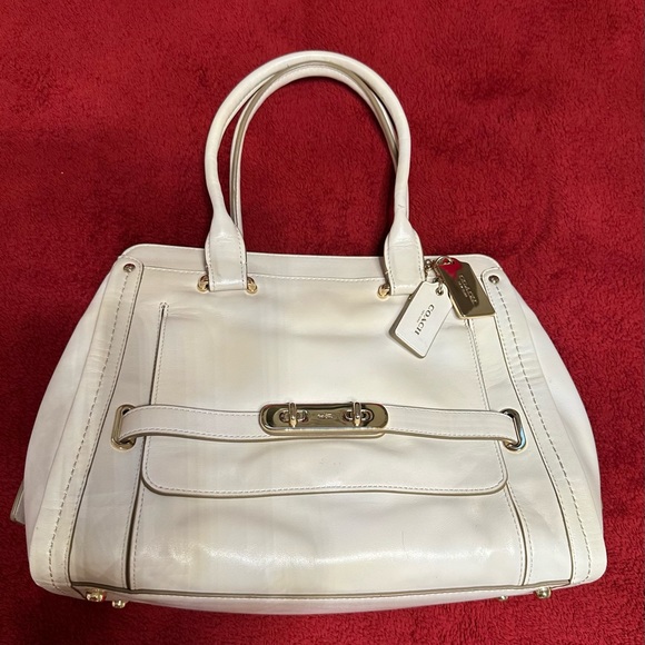 Coach New York Handbag in Chalk, gold Hardwear - Picture 1 of 2